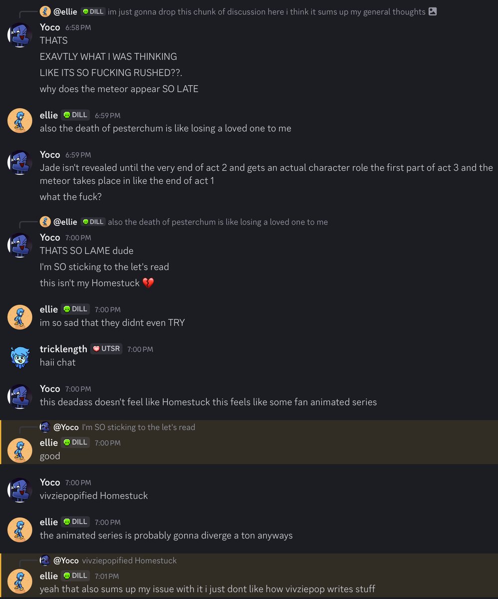 My very very general thoughts on the hs animated pilot