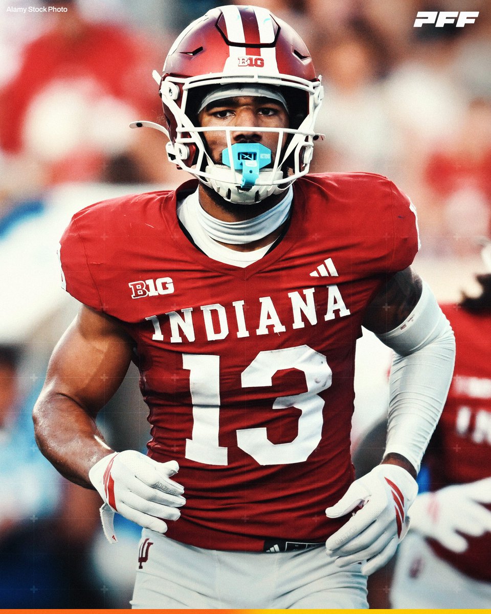 Indiana WR Elijah Sarratt vs Iowa:

🔴 6 REC
🔴 132 YDS
🔴 1 TD

<a href="/IndianaFootball/">Indiana Football</a>