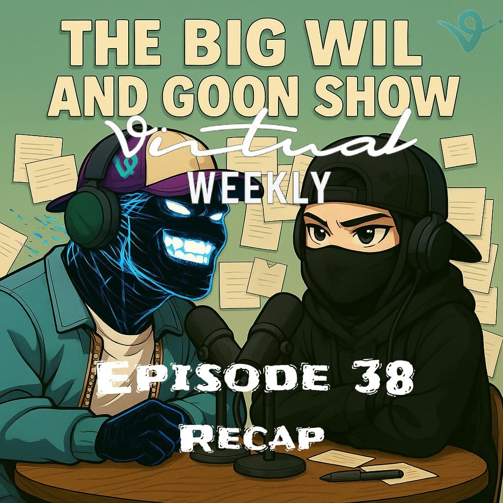 Virtuals Weekly Episode 38 Recap! 

Tough times in the market. Our first show following a sub $1 $Virtual price. Nevertheless, we carry on regradless if $virtual is at $0.10 or $10.   

➥ We welcomed <a href="/100xDarren/">100xDarren</a> to the show again. He talked us through his vision for $100x, his