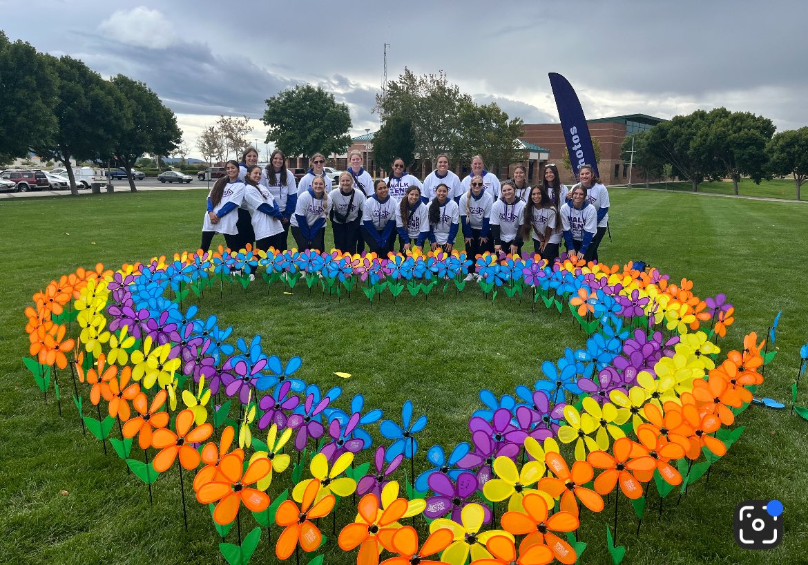 Our ERAU softball team was proud to support the Walk to End Alzheimer’s!  This powerful event brings awareness, resources, and vital funding to those impacted by Alzheimer’s in our community. Every step counts. 💜