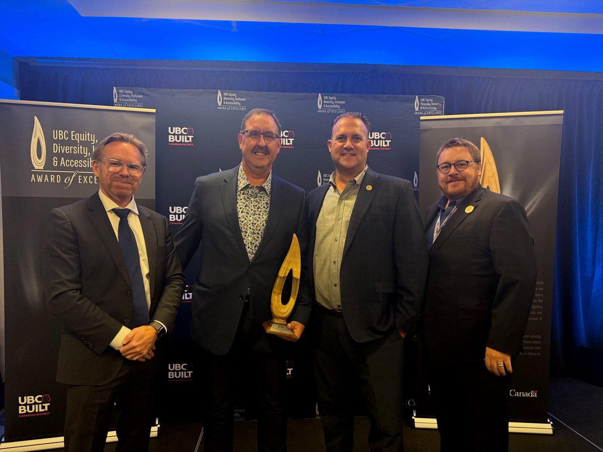Congratulations to Mark Nagus on receiving this well-deserved recognition through the UBC Built / EDIA Awards program.

Mark’s leadership, together with Bruce Power ongoing commitment to equity, diversity, inclusion, and accessibility, continues to make a meaningful difference in