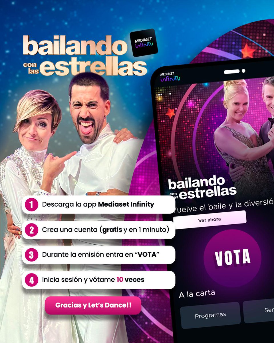 .<a href="/saraescu1981/">Sara Escudero</a> mi ganadora!!
#BailandoConLasEstrellas3