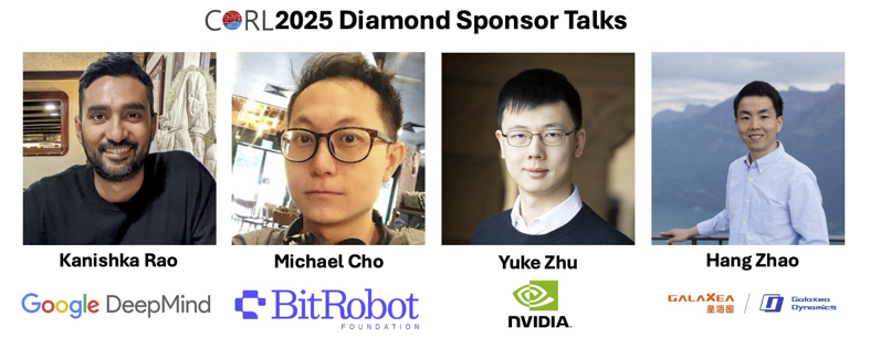 Adithya_Murali_'s tweet image. Looking forward to the @corl_conf CoRL2025 Diamond Sponsor talk sessions Jonghyun Choi and I will be hosting today in the main auditorium. There should be a lot of new exciting research and announcements!

Session 1, Sunday Sept 28 [TODAY]
1:30 – 1:45 pm: "General purpose…