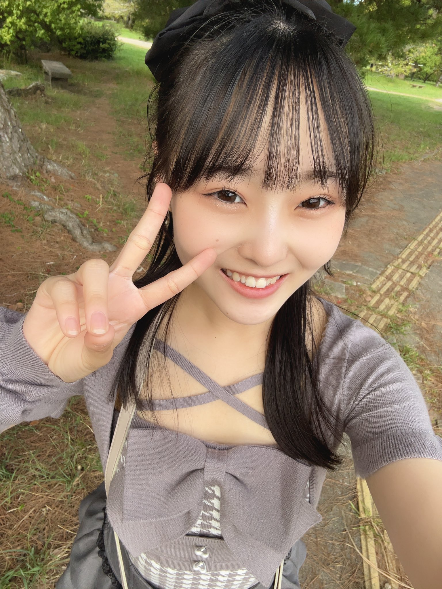 NMB48 中川朋香　直筆　サイン生写真 2024 October ヒキ NMB48 中川朋香 直筆 サイン生写真 2024 October ヒキ