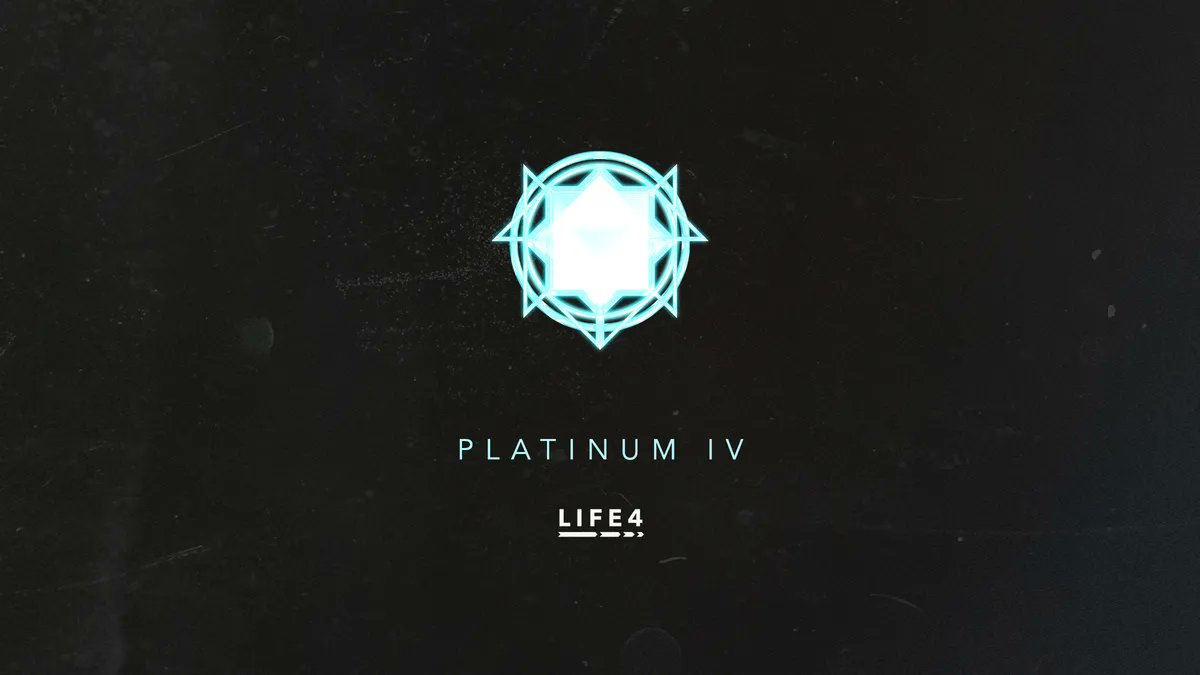 Player BagMan65 (@NW360_DDR) has earned a new rank! They are now Platinum IV! Congratulations!