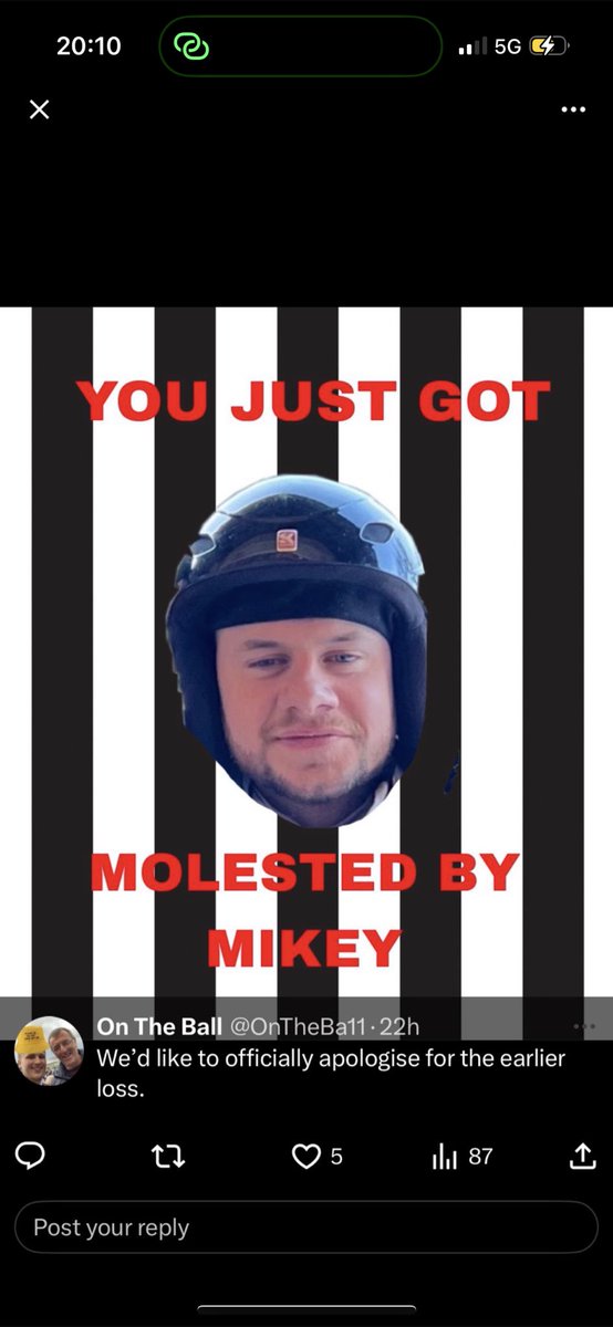 SamHarrop13's tweet photo. @Mikeyhall4 https://t.co/ncklkDZDH5