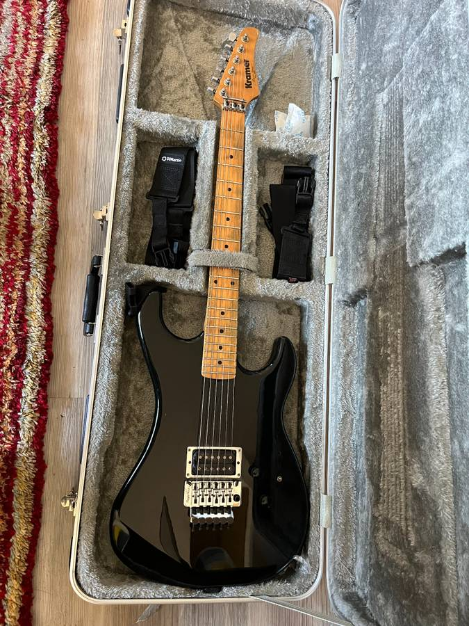 Kramer Pacer electric guitar - my favorite Kramer actually, the 1980s Pacer.   sandiego.craigslist.org/csd/msg/d/san-…