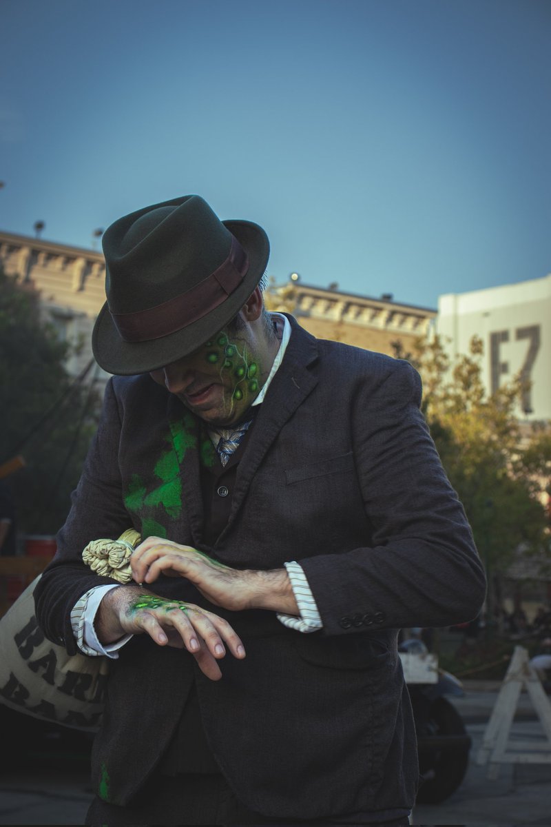 UnmanagedMedia's tweet image. No matter what you do, the goo won't go away. @HorrorNightsORL #HHN34