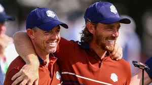 Fleetwood Mac are 2-0 together, winning today's match 3&amp;2 and Friday's 5&amp;4 by a Landslide. They continue to Go Their Own Way, achieving Dreams, but its not over so Don't Stop Thinking About Tomorrow. Rory has been verbally abused by the NY fans, I bet he's Never Going Back Again.