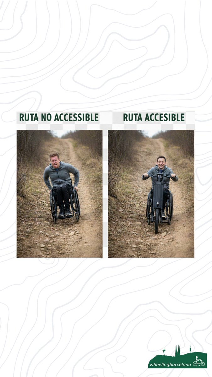 La diferencia de ruta con Wheeling Barcelona