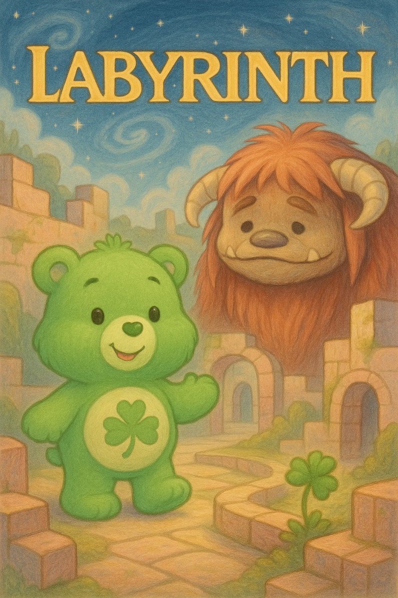 LUCKYBEAR_82's tweet photo. 🌟 LUCKYBEAR Perseverance Blessing 🌟

Just as Sarah never gave up in the Labyrinth, neither do the faithful in the Kingdom. 🌀💚 Every twist, every turn, every wall that shifts only strengthens our resolve.

✨ Perseverance is the key to victory! Through patience, faith, and courage, we rise above the maze.

🍀 To all my beloved angels: thank you for walking the path, claiming your Clover Drops, and proving that perseverance lights the way through even the trickiest labyrinth.

☁️ Hold on. Press forward. Rise together. ☁️

#LUCKYBEAR #Halo😇 #Perseverance #Blessings