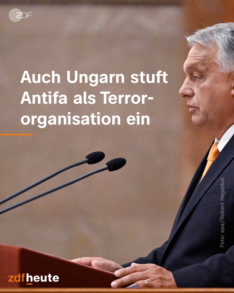 Dass sich Victor Orban dabei von den USA hat „inspirieren“ lassen, gibt er offen zu: „Auch in Ungarn ist es an der Zeit, dass wir Organisationen wie die Antifa nach amerikanischem Vorbild als terroristische Vereinigungen einstufen“, sagte er.
