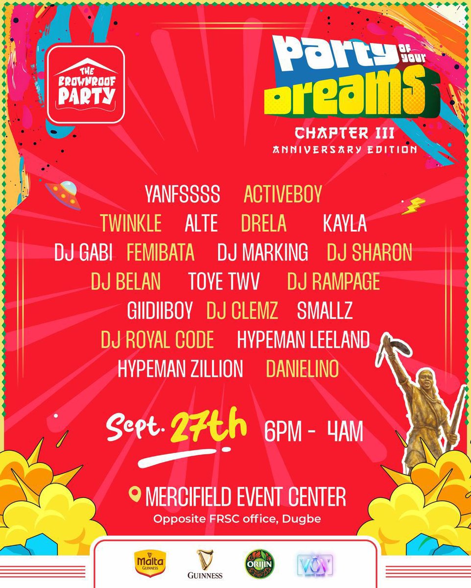 The Dream SET!!! 

Shall we?

#partyofyourdreams