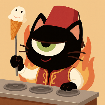 BaddiesNiche's tweet photo. From of Turkey , ice cream isn’t just dessert — it’s tradition.
Famous for its stretchy, chewy texture and rich flavor, it’s served with a playful show that turns every bite into culture itself.
ZKat = ice cream cat😹
#BrevisCulturalWeek
@brevis_zk https://t.co/w73wPJCZru