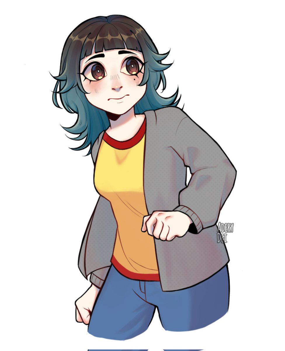 Les debía sus garabatitos de sus oc's -w-