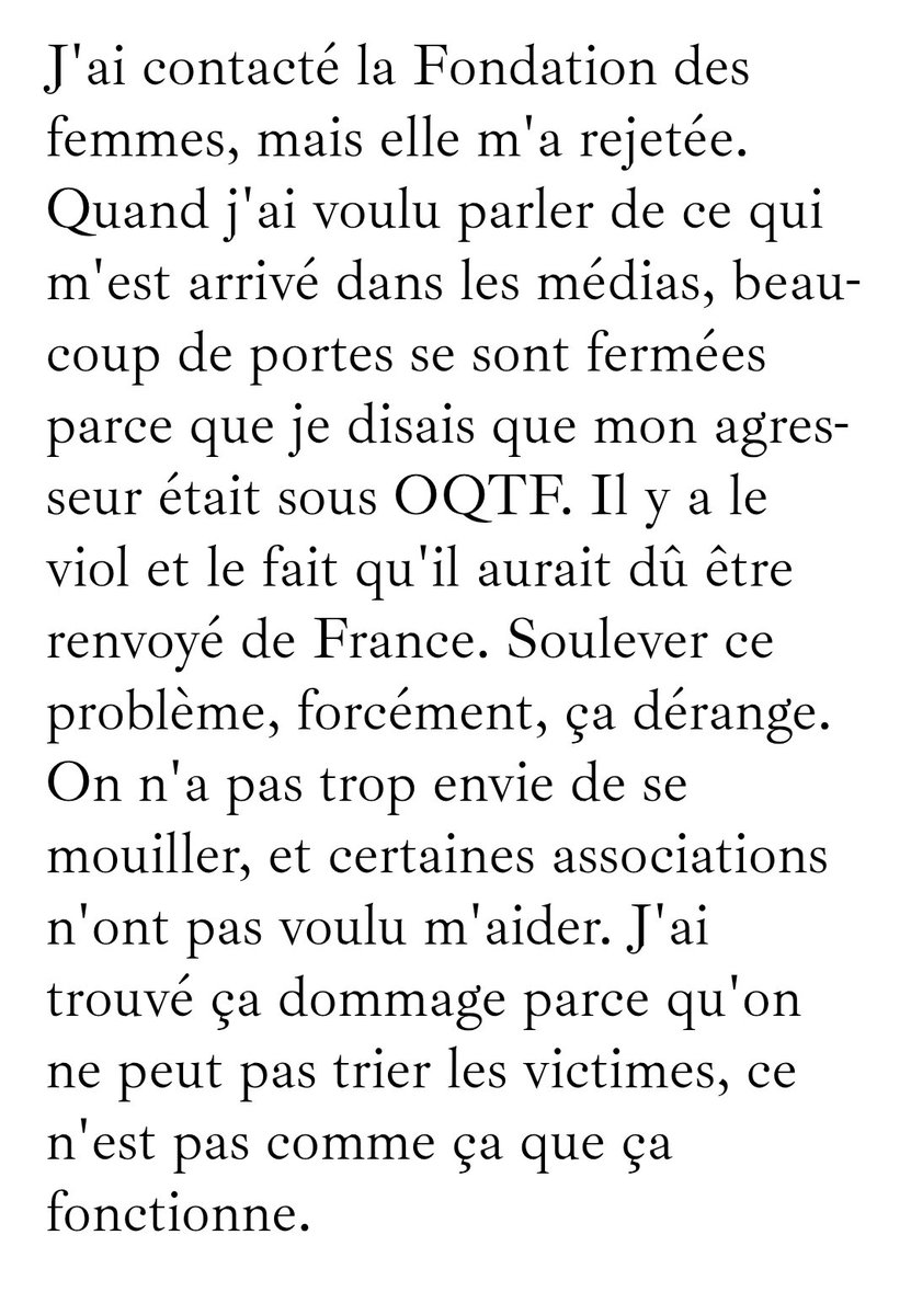Où l'on apprend que La Fondation des Femmes, pourtant reconnue d'utilité publique depuis juillet 2024, fait le tri entre les bonnes et les mauvaises victimes de viol