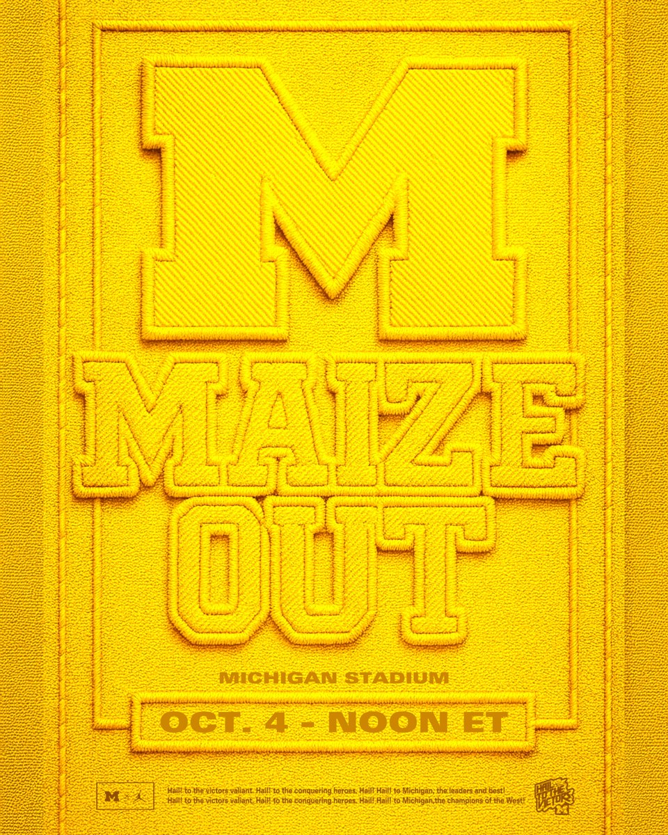 Michigan Football tweet media