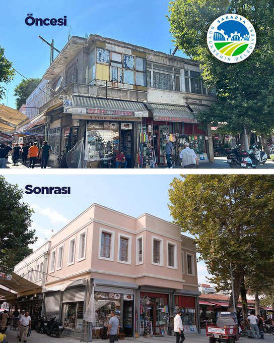Sakarya’nın Tarihi Uzunçarşı’sında Restorasyon Çalışmaları