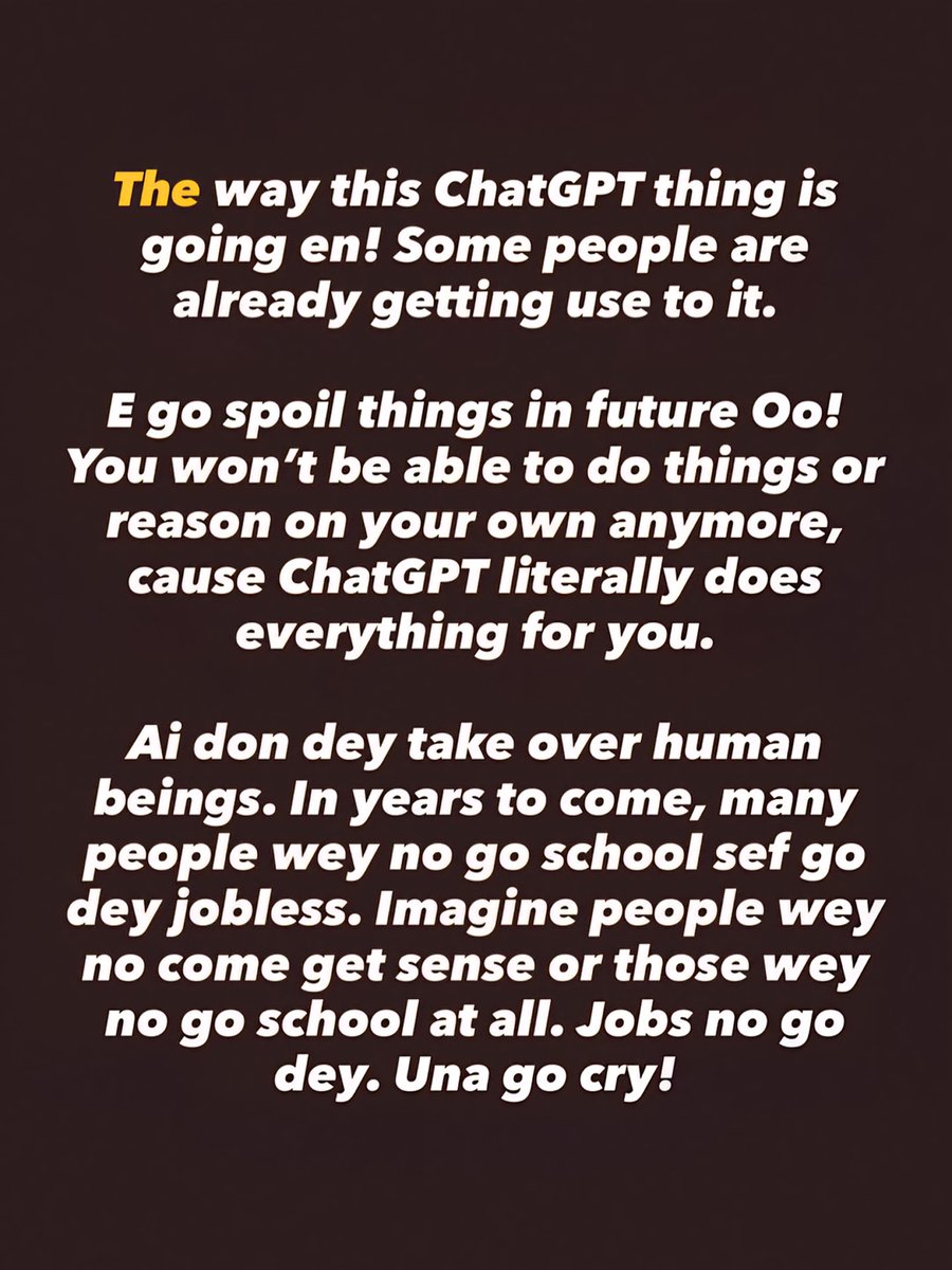 Naija tweet media