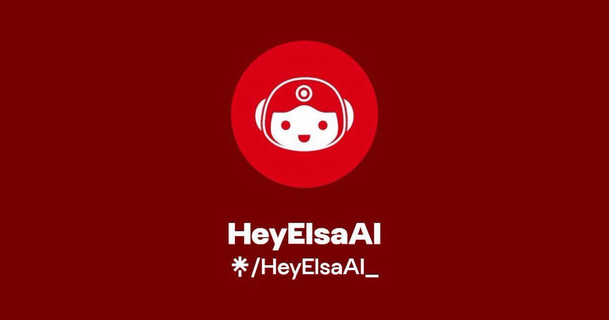 OnWay39202's tweet photo. I see @HeyElsaAI , I engage ✅

Say " gelsa 🙋 

I see any tweet about Elsa AI,  I engage

How about you? @wallchain_xyz https://t.co/krS3d9HJPi