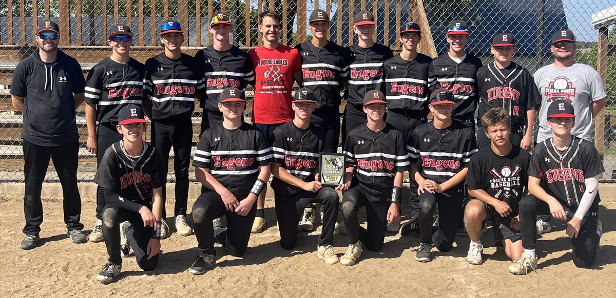 Congratulations to the varsity baseball team!  Vienna Fall Classic champions!

#EaglePride
#CentralState8