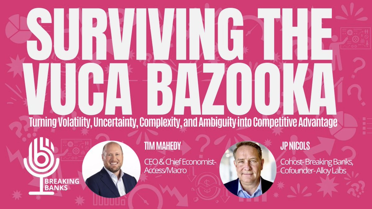 Breakingbanks1's tweet image. Your New Banking Competitors? Square, Ramp, and QuickBooks are becoming the small-business OS, capturing deposits, payments, and mindshare. 

Learn how to partner, embed, and defend. 
Register now for our online event, October 2nd: bit.ly/VUCABazooka

#EmbeddedFinance…