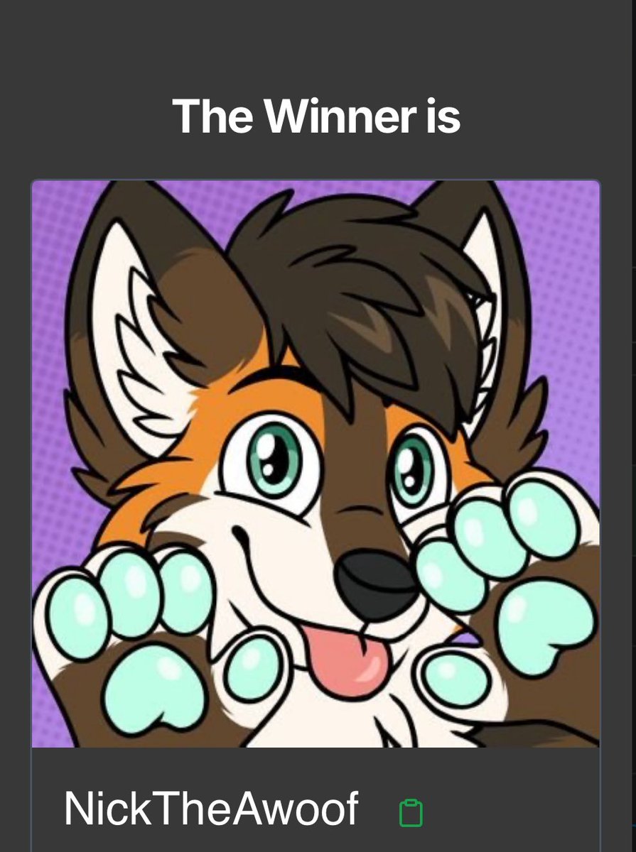 The winner of our 24 hour giveaway is…. 

<a href="/NickTheAwoof/">NickTheAwoof</a> 🎉🎉🎉

Thank you to everyone who entered and keep an eye out for our upcoming 10k giveaway! 

The site is now going down for our drop at 8 EST tonight!