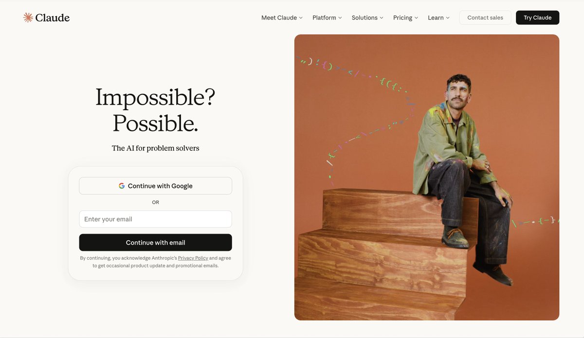 ayo why is <a href="/ThePrimeagen/">ThePrimeagen</a> modelling for <a href="/AnthropicAI/">Anthropic</a>