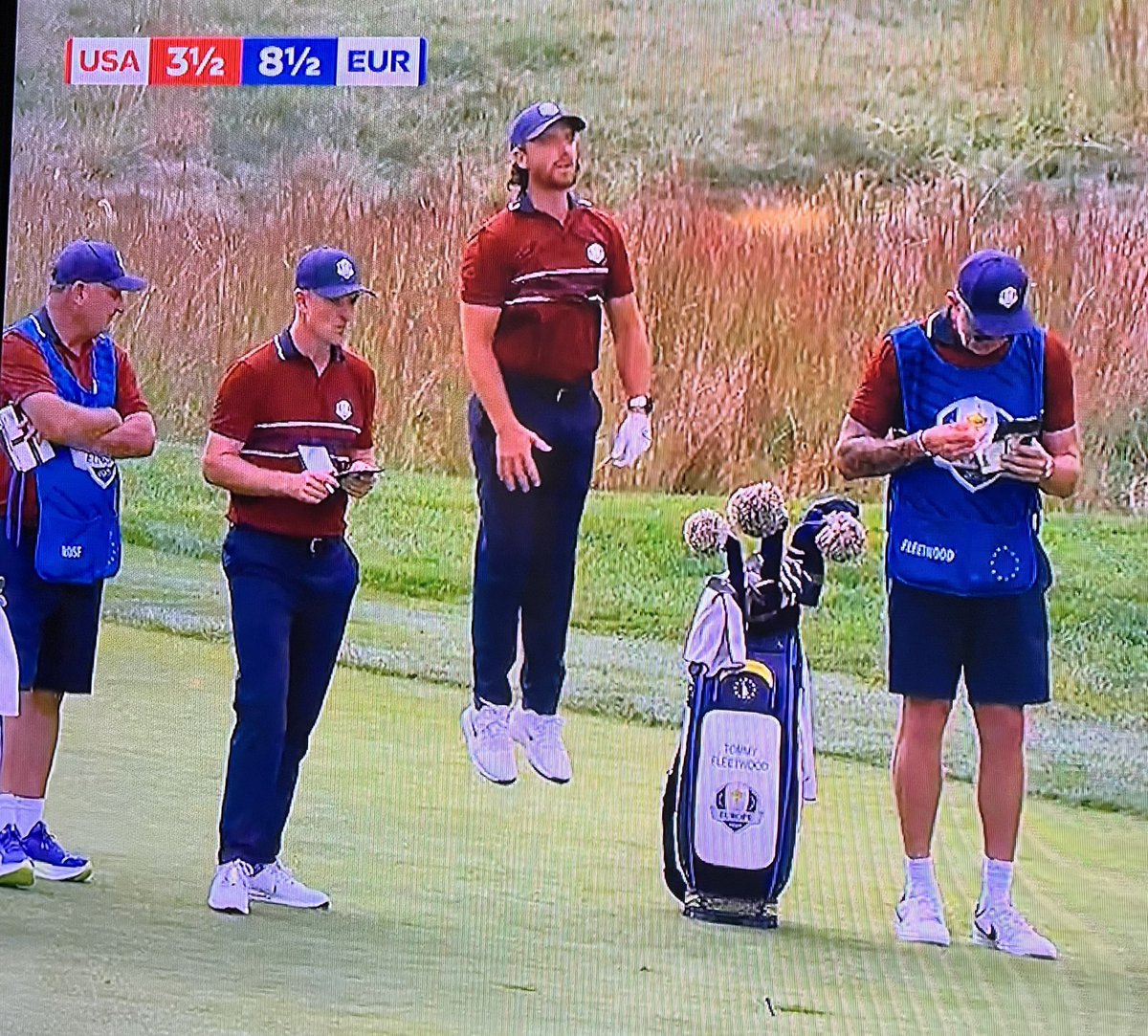 #TommyFleetwood has been magical … #RyderCup2025 Pinball Wizard!!