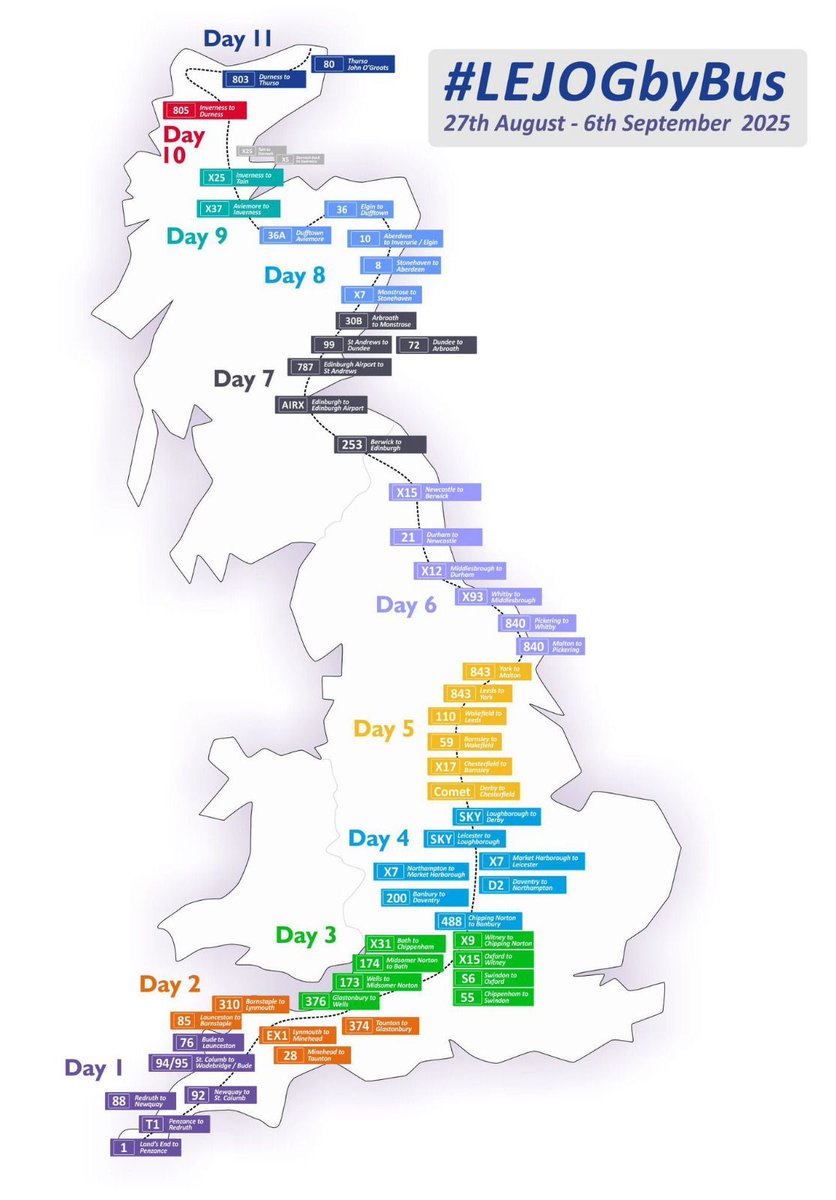 Massive thanks to <a href="/geofftech/">Geoff Marshall</a> for designing this epic map of the journey! Definitly going to be getting one of these printed for my home!