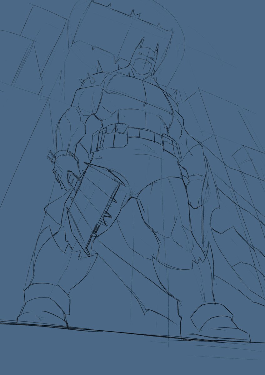 Sketching Absolute Batman 
#AbsoluteUniverse