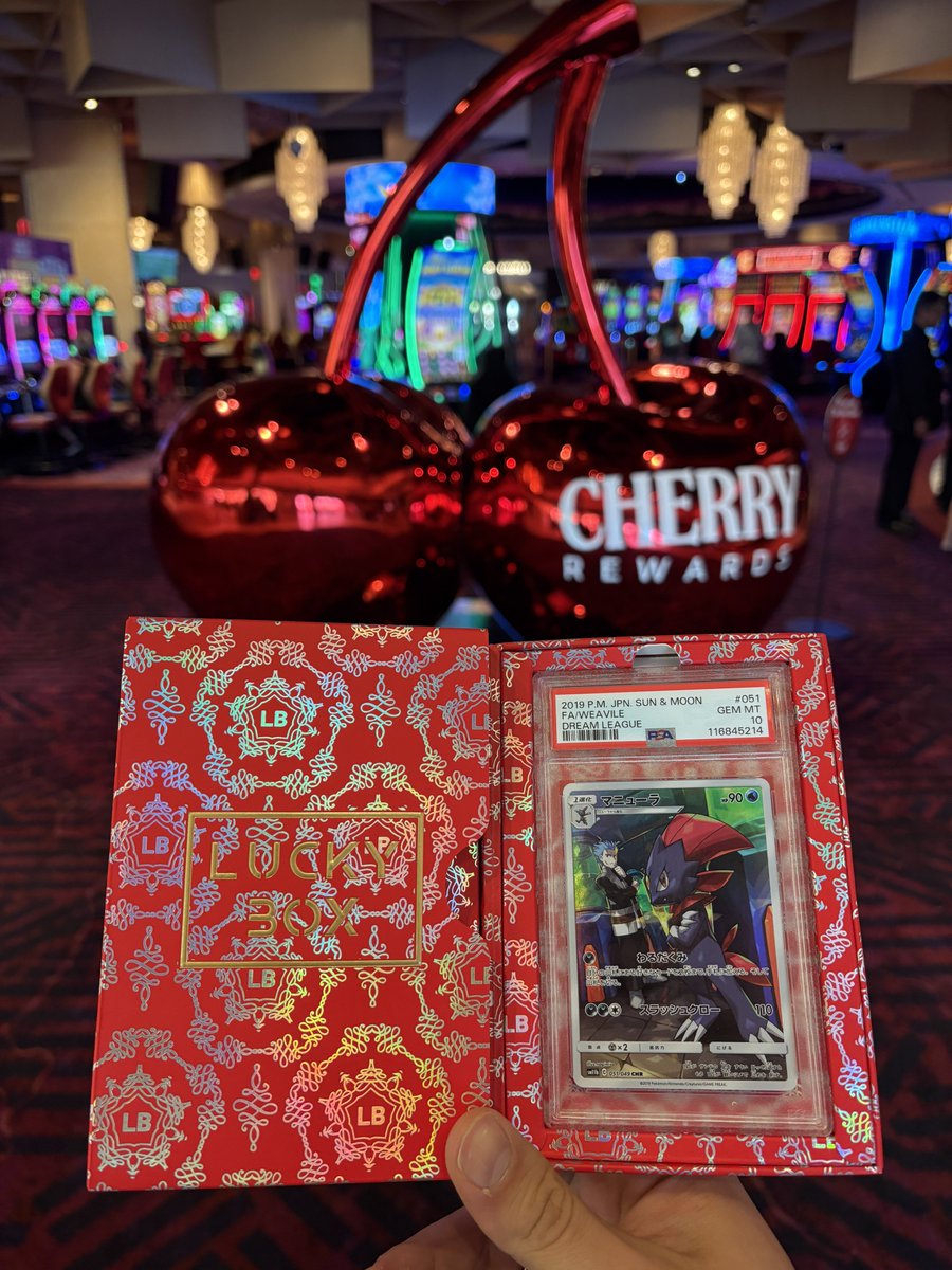 Only 10’s in the box &amp; the presentation is on point, definitely check them out if you see one <a href="/LuckyBoxVending/">Lucky Box</a>
