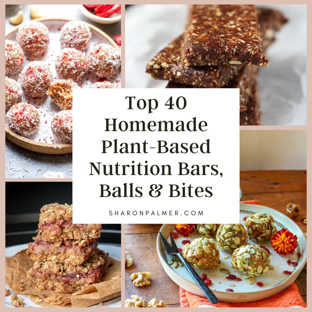 SharonPalmerRD's tweet image. Discover 40 healthy, homemade #plantbased #nutritionbars, energy balls and bites—easy, vegan healthy recipes from top food bloggers. #ThePlantPoweredDietitian sharonpalmer.com/40-homemade-pl…