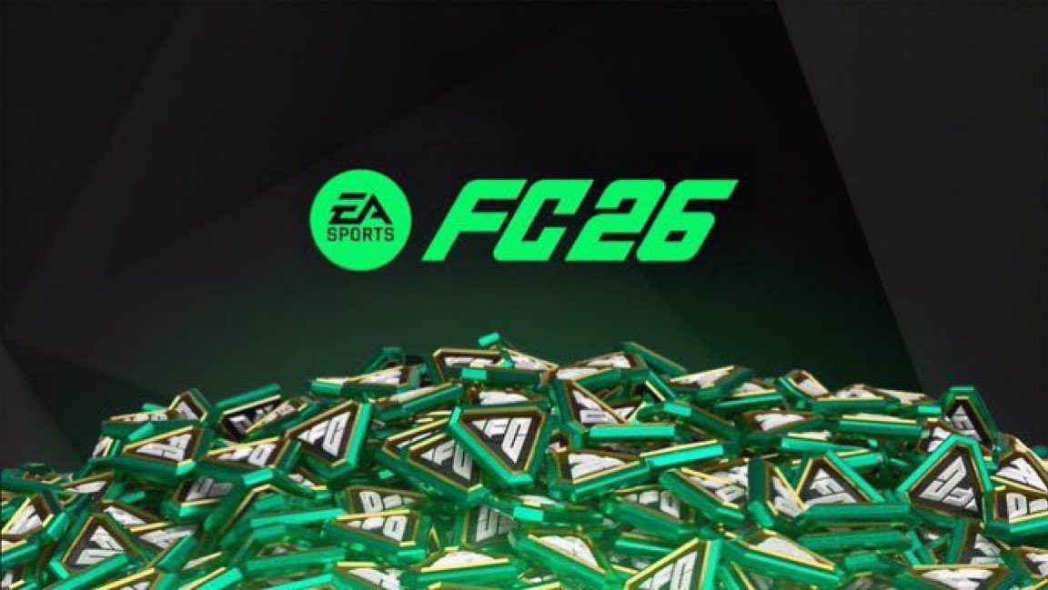 FC26Giveaway's tweet image. 🚨12,000 FC Points Giveaway 🚨

Follow me @fc26giveaways✅

Retweet 🔁 

Winner in 24 hours 🛎️