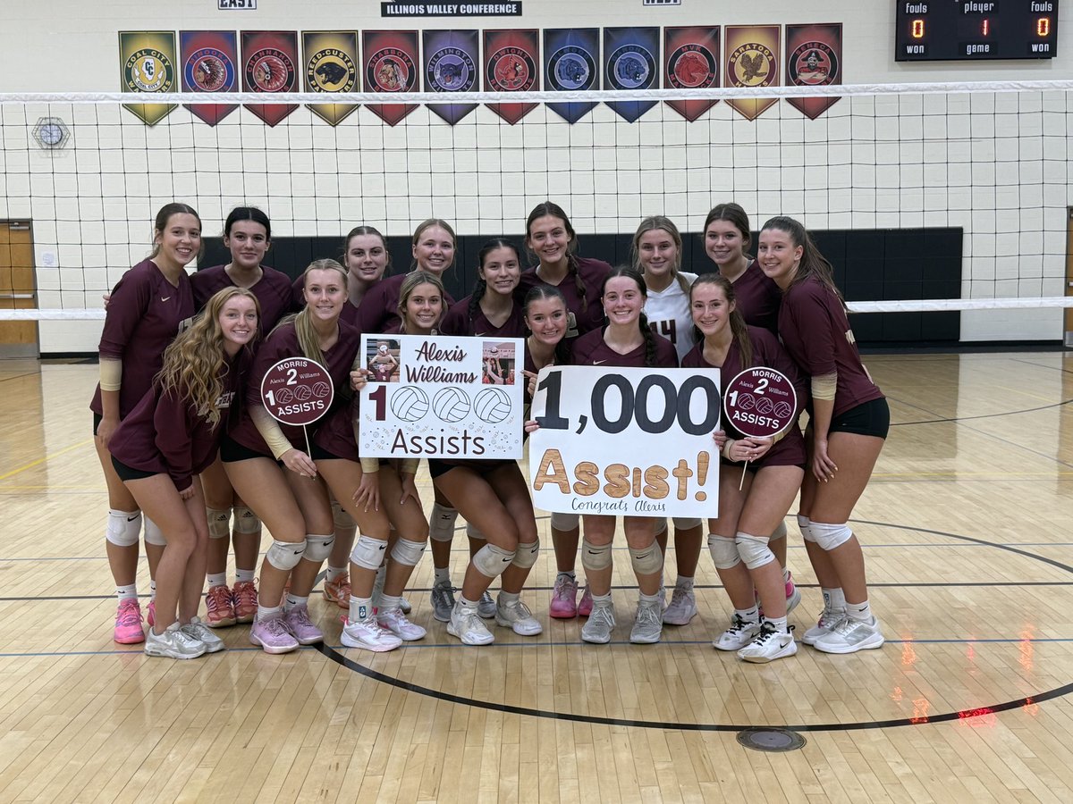 Morris Volleyball tweet media