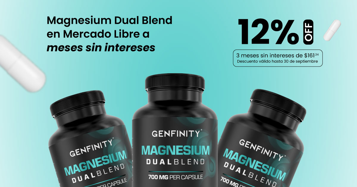 Genfinity_MX's tweet image. 🛒 GENFINITY Gagnesium Dual Blend con 12% de descuento en Mercado Libre y hasta 3 meses sin intereses.

Consíguelo aquí: articulo.mercadolibre.com.mx/MLM-3982481358

 ⏳ Promo válida hasta el 30 de septiembre.

#Magnesio #BienestarNatural #Genfinity #MercadoLibre #VidaSaludable