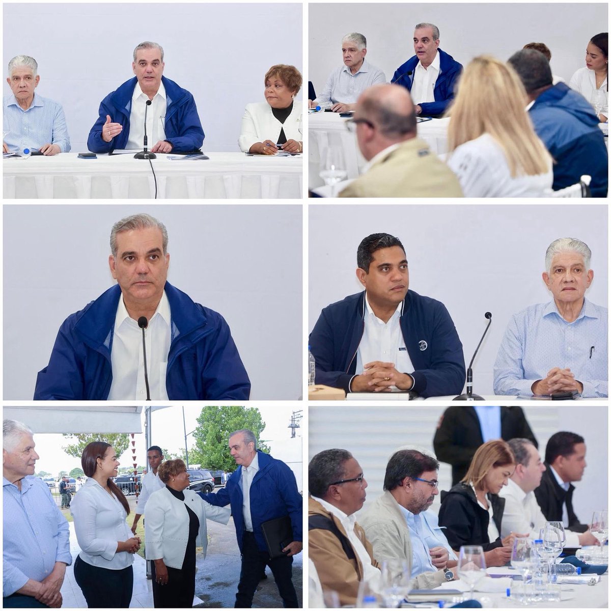 En Santo Domingo Norte, el Presidente Luis Abinader <a href="/luisabinader/">Luis Abinader</a> lideró una mesa de trabajo junto con otras autoridades para dar seguimiento a los compromisos asumidos durante la pasada jornada de "El Gobierno Contigo" en los sectores Sabana Perdida Norte, Sabana Perdida Sur,
