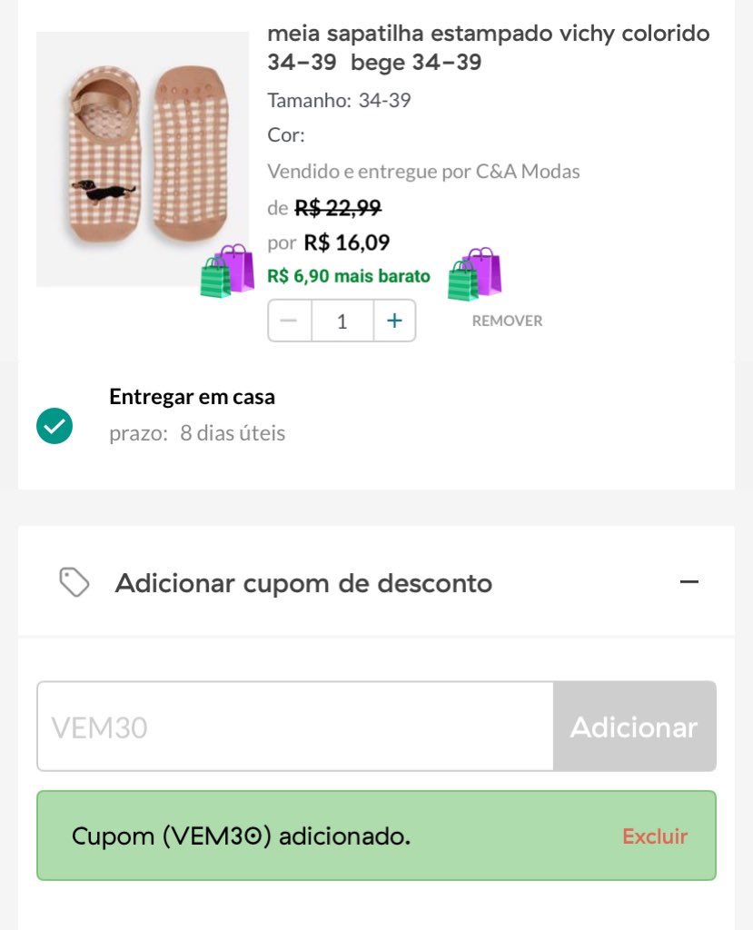 brilhodomagnus's tweet photo. 🚨 CUPOM DE DESCONTO C&amp;A 🚨

30% OFF em TUDO, sem valor mínimo! 🛍️
Use o cupom VEM30 + código de consultora NANDABELFER ou compre direto pelo link!

🔗 https://t.co/eLq0jDuA60

Cupom C&amp;A | Cupom CEA https://t.co/JAhOxDsNtJ