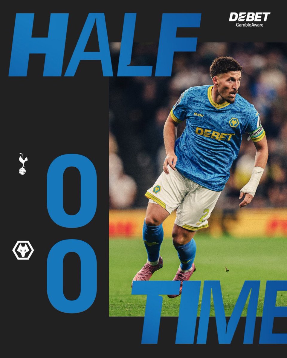 WolvesEspanol's tweet image. Buen primer tiempo y nos vamos sin goles al descanso. ¡Vamos por el triunfo en el complemento, manada! 🐺💥