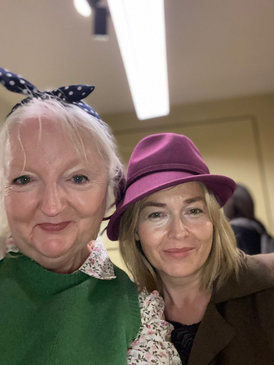 Chana284's tweet photo. #1940sWeekend at #BletchleyPark today with Suz. I forgot how much I love dressing up. https://t.co/664KsbACNv