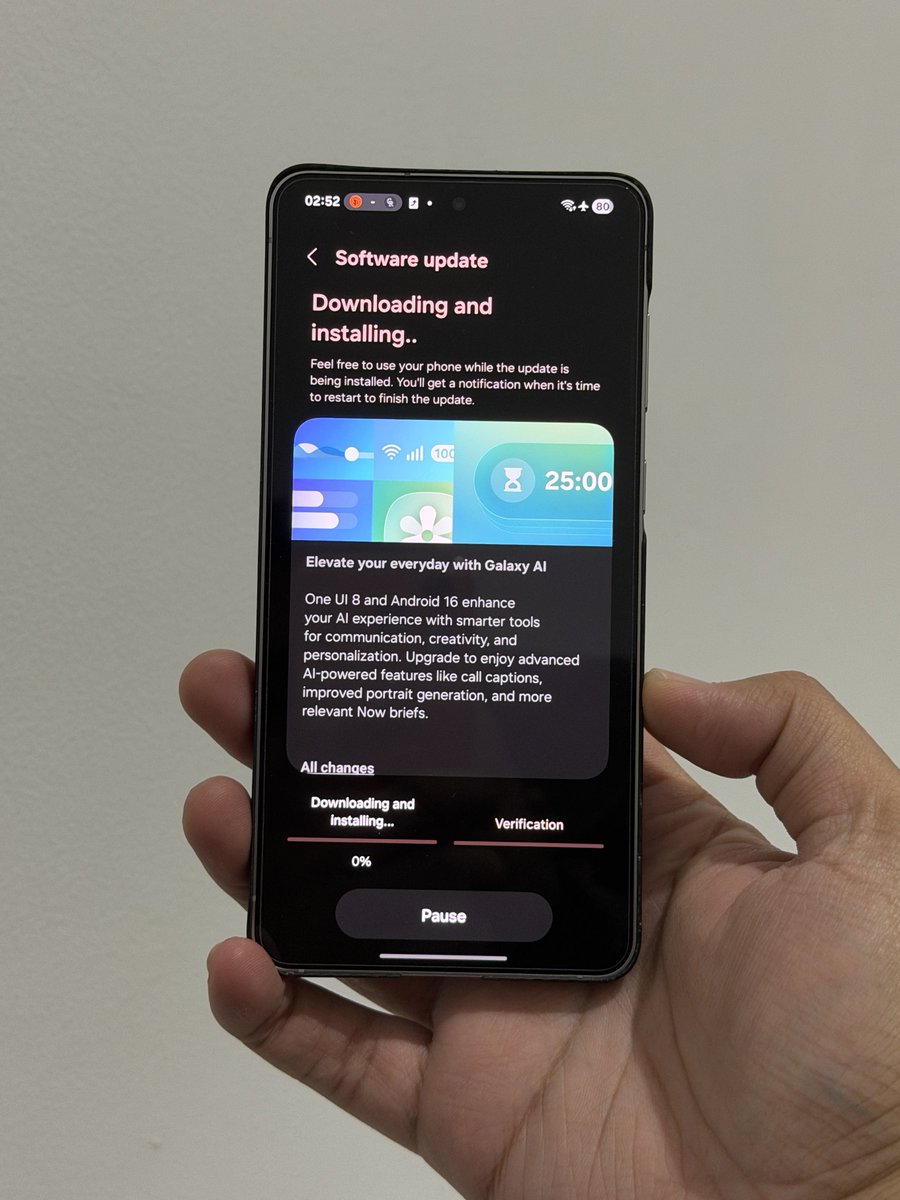 Think of One UI 8 as One UI 7.1

That’s because One UI 8.5 will be “the real One UI 8,” if that makes sense.