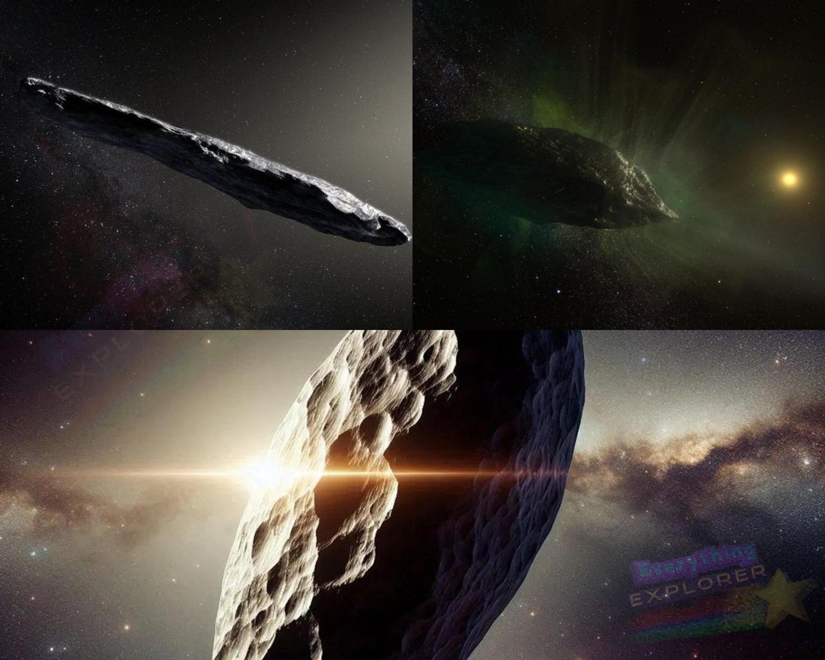 Here are the three Interstellar Comets we have encountered so far 

We have Oumuamua which was discovered in 2017 
Borisov discovered in 2019 &amp; had a tail 14x the size of Earth when it passed us by 
Then we have 3i Atlas which was discovered in July of this year