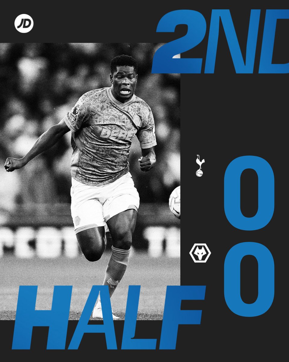 Wolves's tweet image. Back underway at @SpursOfficial.

#COYW