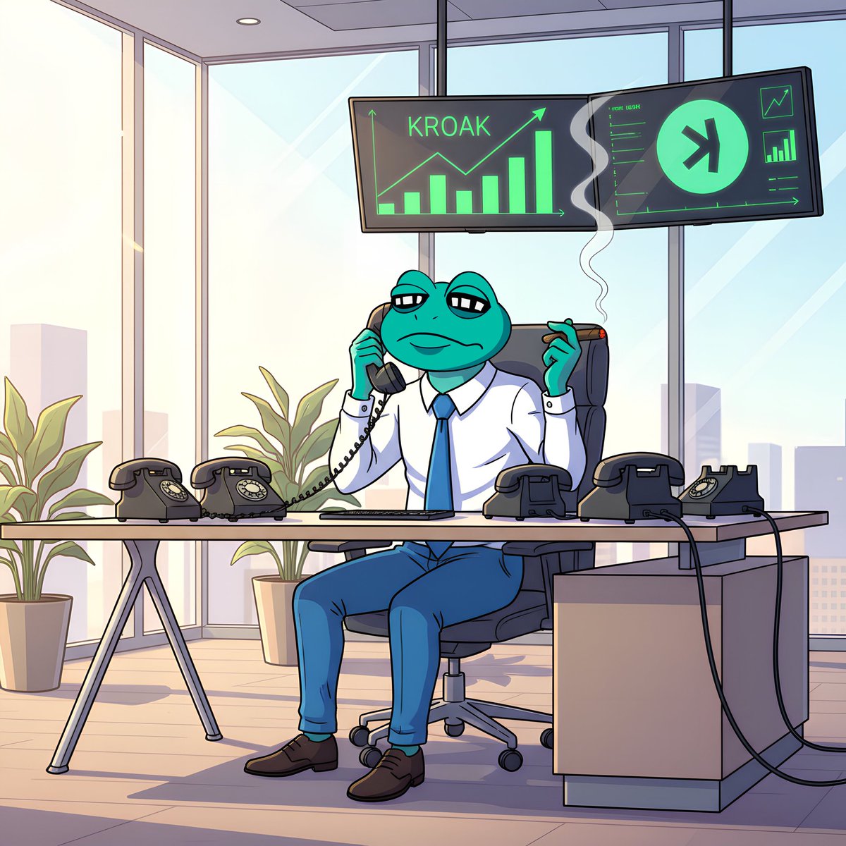 The official $KROAK ERC-20 CA is 

0xAb65A7c4e93D97EDefD6D845635b3146F576205C

The future of $KAS is now! 
#KRC20