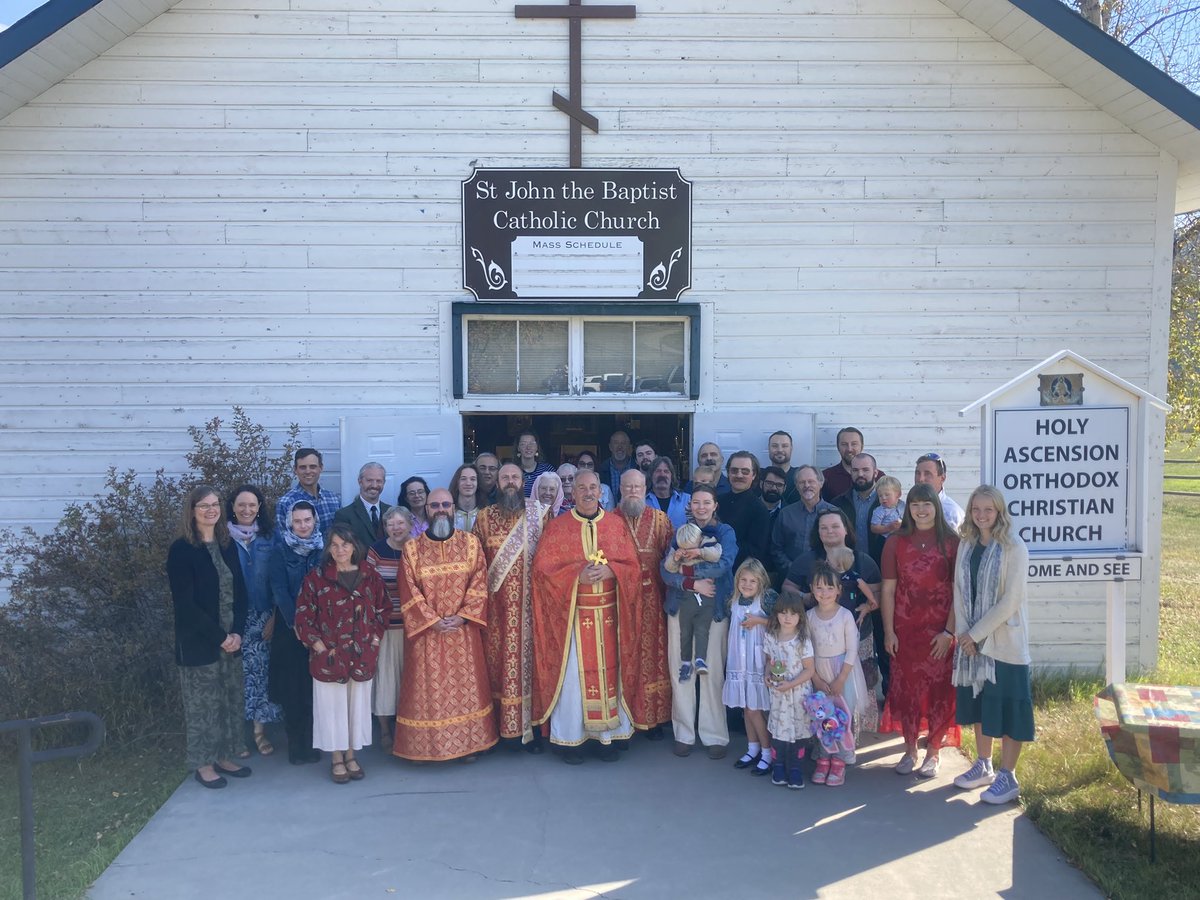 AnaniasFather's tweet image. Blessed Feast of the Exaltation of the Holy Cross today from all of us at Holy Ascension Orthodox Church!
