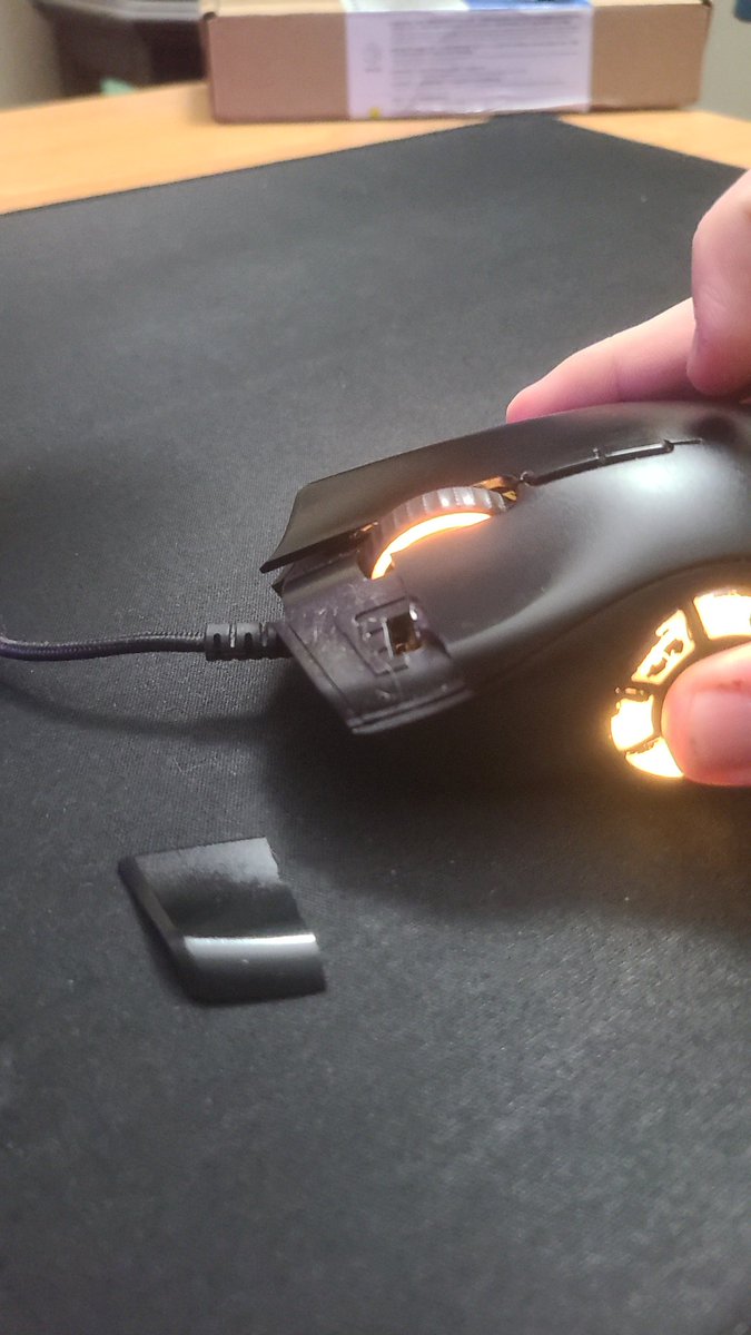 Time for a new mouse. it's a Razer Naga Trinity.
Had this thing for 5 years. It's been great! The 7 button panel is elite and a part of my identity as an FPS player.

I think I'll upgrade to the wireless version 🤔
<a href="/Razer/">R Λ Z Ξ R</a> Thoughts? Trying to hook a gamer up for the next 5 years?