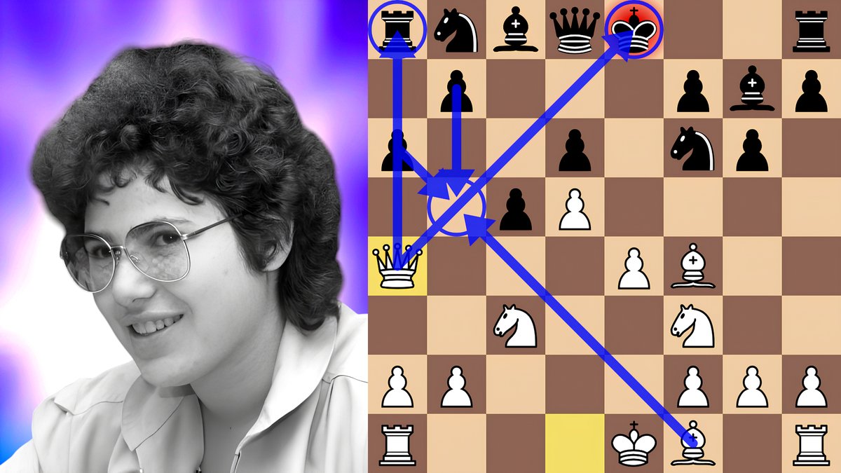 ChessNetwork's tweet image. 15-Year-Old Susan Polgar Blasts the Benoni Beautifully in 22 Moves youtu.be/2yqaIfipDCw