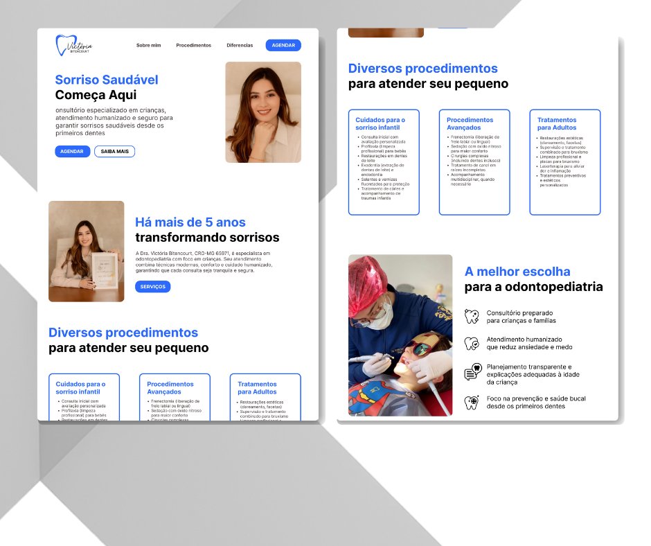 luizindsc's tweet image. I created this landing page concept for a pediatric dentistry clinic 🦷✨
Focusing on clean layout, friendly colors, and clear communication.
What do you think about it? 👀

#UIDesign #WebDesign #DesignPractice #LandingPage