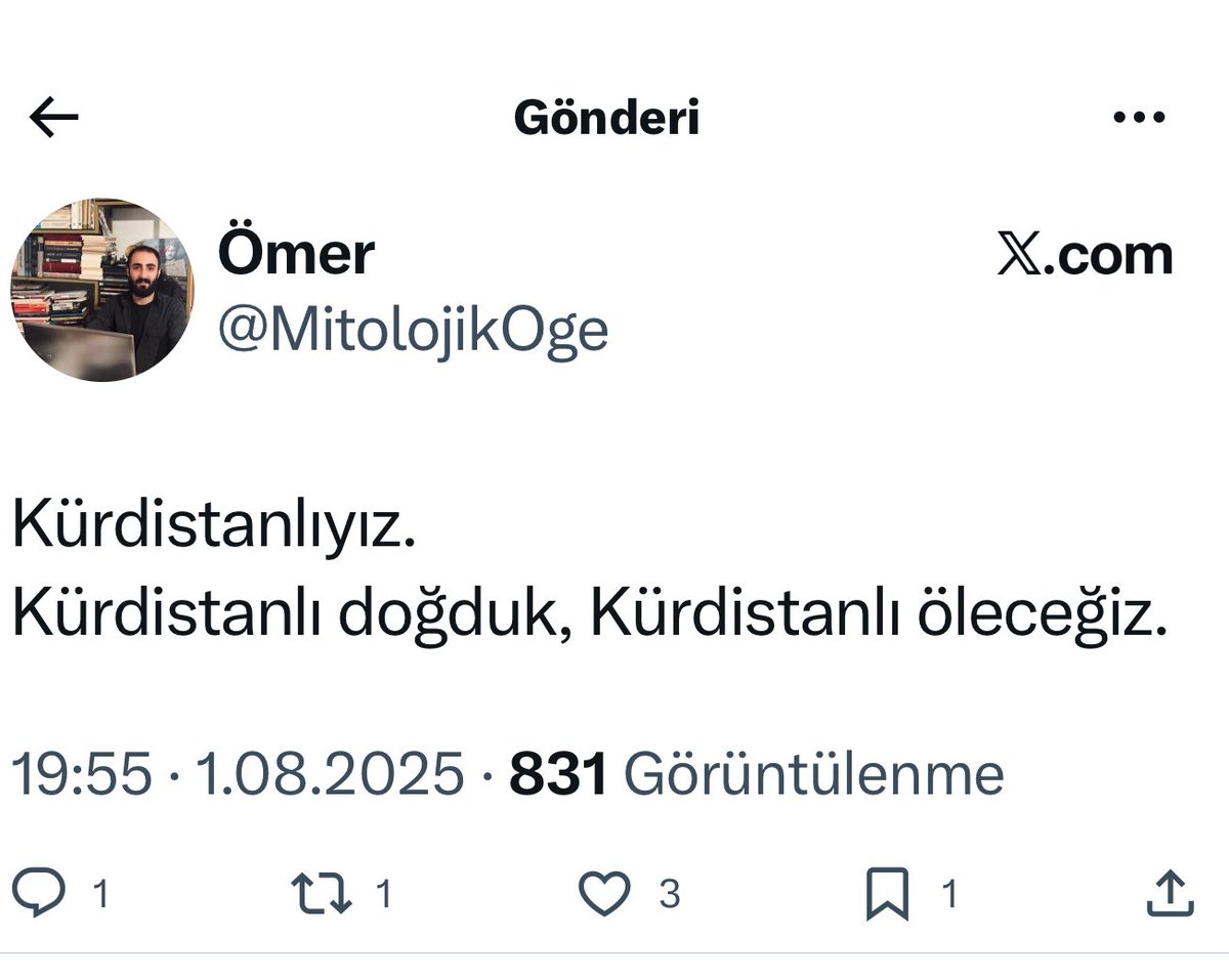 ODTÜ Türkoloji Topluluğundan yaralı 2 öğrencinin ölmesini isteyecek kadar gözü dönmüş kendine devrimci diyen solcu yobazı böyle bir oluşum işte. 
Allah herkesin evladını korusun. Allah Türkü korusun.