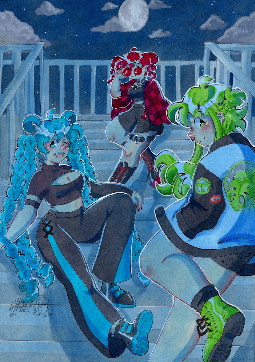NatalieHaku's tweet photo. 💚🩵❤️ #galasynth2025 #vocaloid https://t.co/3SaRRhYAlP
